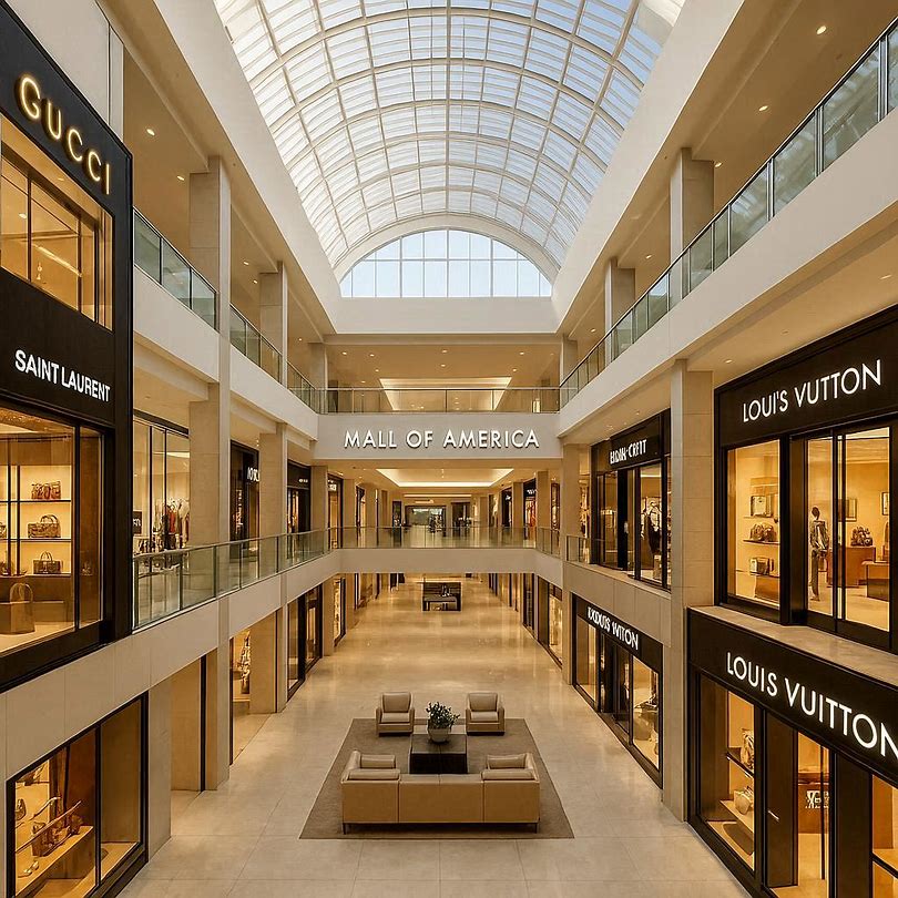 Luxury retail interior